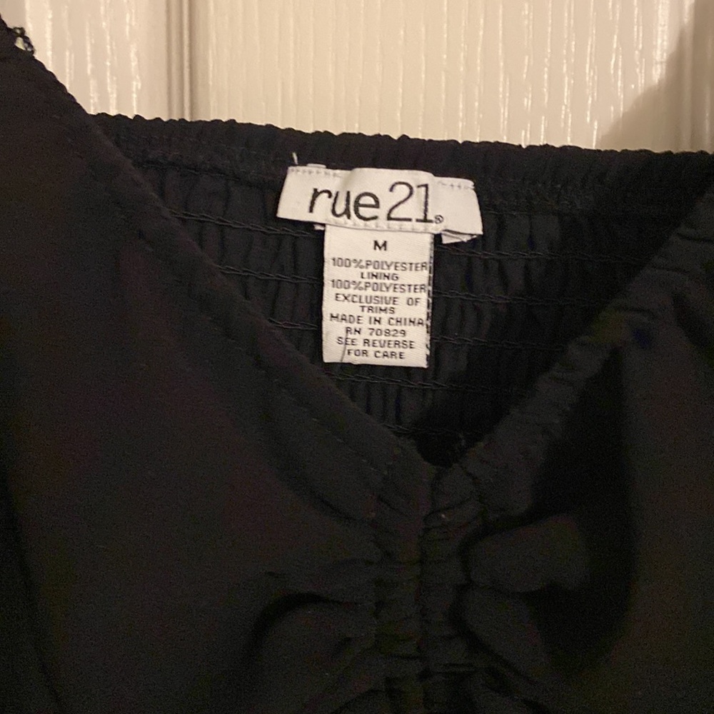 Adorable Rue21 sheer pull string blouse - Picture 3 of 6